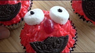 ELMO CUPCAKES - KIDS RECIPE
