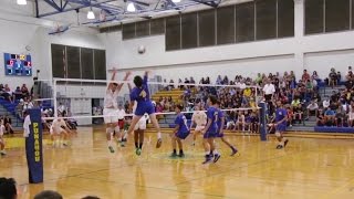 2016 Boys Volleyball: Punahou vs. Mira Costa (April 9, 2016)