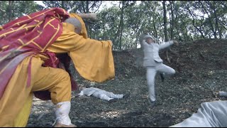 無敵少林拳！ 少林和尚一拳將日本武士擊飛10米！