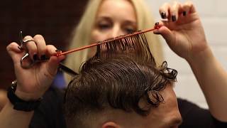 Мастер класс «Мужская стрижка для вьющихся волос». Академия Barber Expert