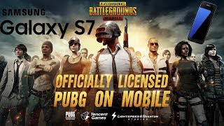 PUBG Mobile на Samsung Galaxy S7/on Samsung Galaxy S7