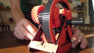 3D Printed Automatic Transmission Model
