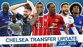 MARTIAL x GIROUD x BAKAYOKO - CHELSEA TRANSFER UPDATE - JULY 2018 (Part 7)