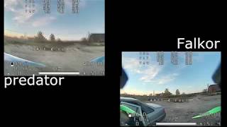 Сравнение камер на детализацию Foxeer Falkor vs Foxeer Predator v2