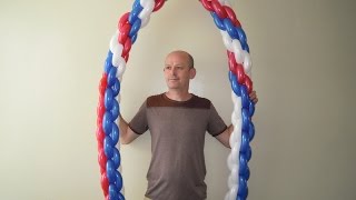 Колонна из шариков