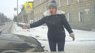 Женщины за рулем - "Сучка крашенная!" (часть 14) ★ Тематические подборки дтп