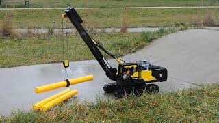 Volvo PL4809E Pipelayer in LEGO version