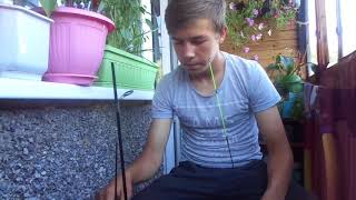 Мой самодельный спиннинг для мормышинга и другое