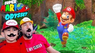 SUPER MARIO KAPTAN OLDU! BOSS İLE SAVAŞTIK | SUPER MARIO ODYSSEY #2