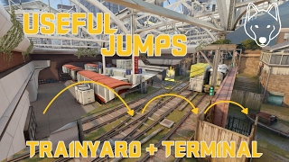 Useful Jumps on Trainyard and Terminal - Dirty Bomb