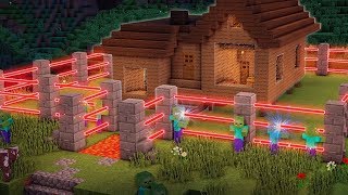 DÜNYANIN EN AKILLI VE GÜVENLİ MİNECRAFT EVİ !