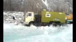 Зимник. Спасение Камаза \ Rescue of Kamaz, Siberia
