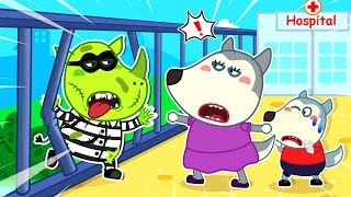 Be Careful! Mommy Wolf, Zombie Broke into the Hospital! | @mommywolf