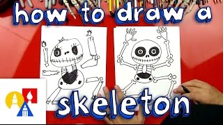 How To Draw A Skeleton