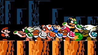 Super Mario Bros 3 - All Final Castles