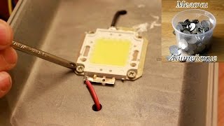 Почему сгорают китайские светодиодные прожекторы LED фонарь сгорел