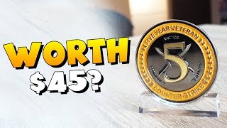 Is VALVe's Five Year Veteran Coin worth $45?