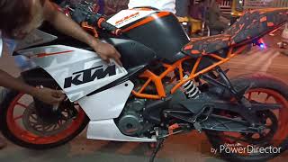 KTM RC 390 FULL GRAPHICS KIT INSTALLATION