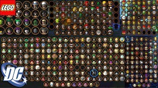 ALL DC Characters in Lego Videogames (2008 - 2017) Including all DLCs
