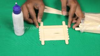 How to Make a Popsicle Stick Mobile Stand