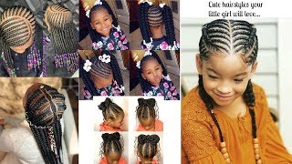 ?LITTLE GIRLS BRAIDED HAIRSTYLE ?| OGC