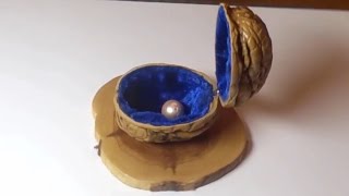 Шкатулка из грецкого oреха своми руками