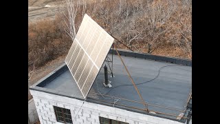 солнечная электростанция 19200 вт. краткое видео о текущем состоянии. solar power plant 19200 wt.