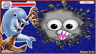 Съедобная ПЛАНЕТА #3 Глазастик ОХОТА В ОКЕАНЕ Мульт игра для детей Tasty Planet