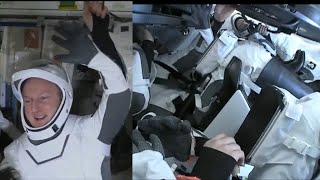 SpaceX Crew-3 hatch closure