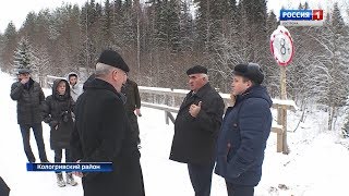 Сергей Ситников побывал с рабочей поездкой в Кологривском районе