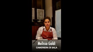 Melissa Galdi, cameriera di sala / Waitress