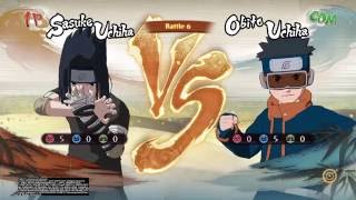 Naruto Shippuden Ultimate Ninja Storm 4: PTS Chunin Sasuke vs Young Obito