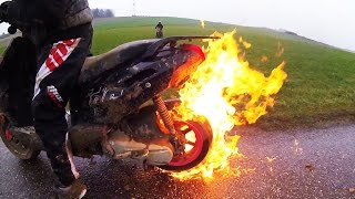 Scooter Madness│Burnout│Fire│Fails│Destroy│Crash│Offroad