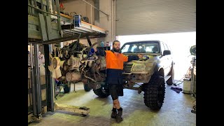 TD42 Patrol Engine swap! Rebuild P2