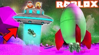 UKRADLIŚMY STATEK UFO W ROBLOX! (Roblox Roleplay Jailbreak) - Vito i Bella