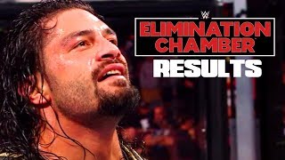 WWE ELIMINATION CHAMBER 2018 REVIEW & RESULTS! (Going In Raw Pro Wrestling Podcast)