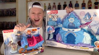 FISHER PRICE LITTLE PEOPLE DISNEY FROZEN ADULT ONLY UNBOXING REVIEW