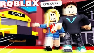 ROBLOX SZKOŁA - UCIEKAMY Z LEKCJI! (Roblox Roleplay) - Vito i Bella
