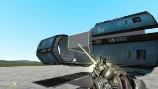 Garry's Mod-Незаконченный танк:D