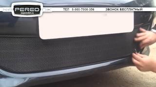 Сетка на решетку радиатора для Citroen C4 2012-15 Ситроен C4 хэтчбэк 2012-15 г. naperedok