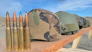 50cal vs lots of bullet proof helmets