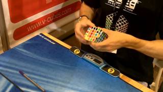 5x5 Former european single record: 1:02.69