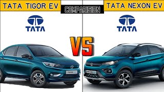 Tata Tigor EV vs Tata Nexon EV Comparison