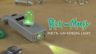 Rick and Morty Portal Gun Keyring Light | Paladone