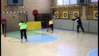 Подвижные игры - эстафеты  5-6 кл. 01.11.2011