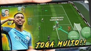 Gabriel Jesus destruiu a partida e calou minha *boca* Pes 2019 Mobile // CarvalhoPlay