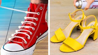 AMAZING DIY SHOES AND FEET HACKS