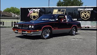 1983 Olds Cutlass Hurst/Olds 15th Anniversary # 466 & Engine Sound - My Car Story with Lou Costabile