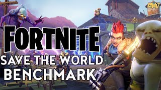 Fortnite Save The World Gameplay Benchmark on gt 730