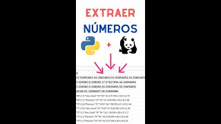 Extraer todos los números en un dataframe | Python en menos de 60 segundos | Shorts